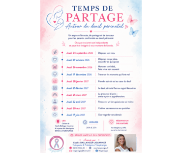 Temps de partage – Année 2026-2027